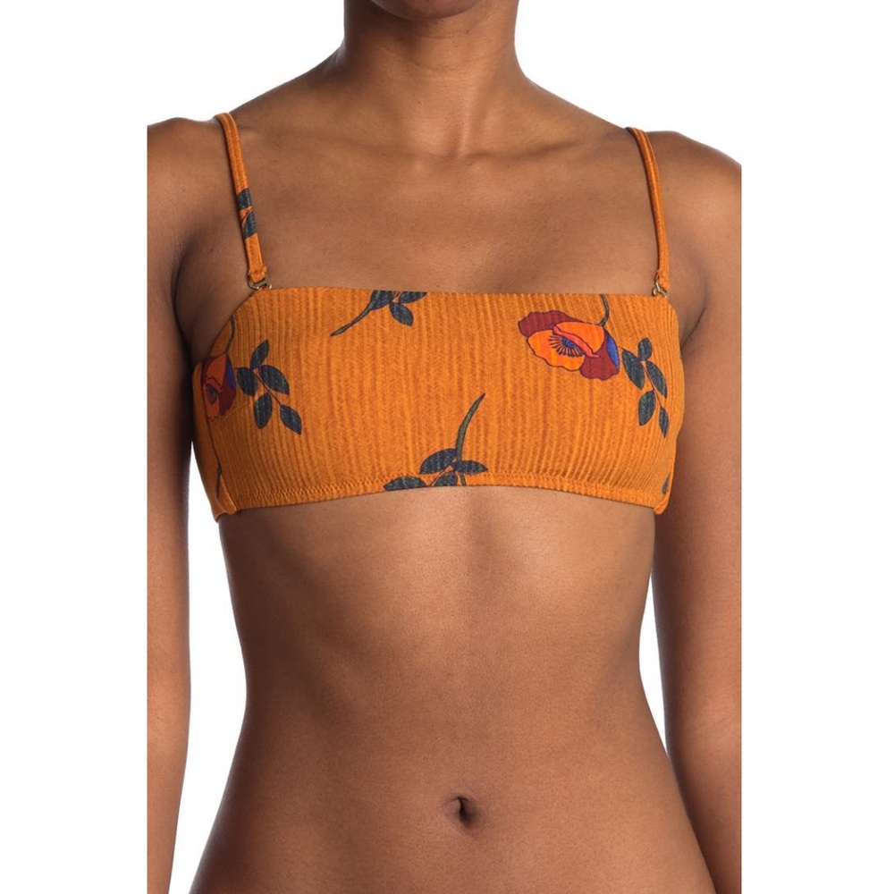 NWOT Vitamin A MILA bandeau Top in Flo 4/XS